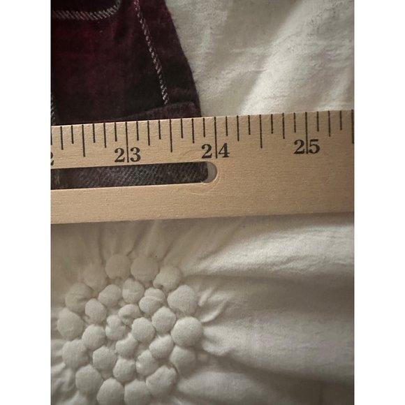 Fashion Bug Vintage Women's Red Black Plaid Flannel Zip Up Shirt Shacket Large - Picture 5 of 9